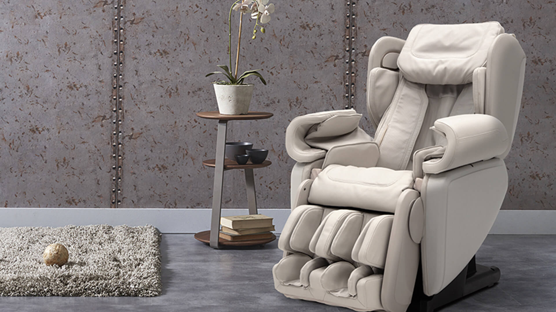 Kagra compact massage chair in living room