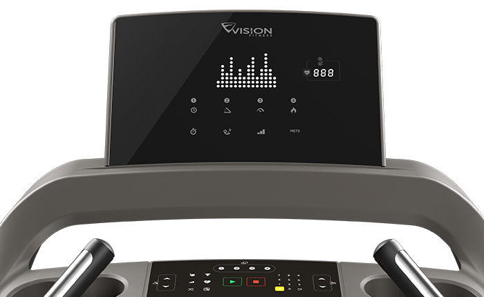 Vision T600 treadmill console